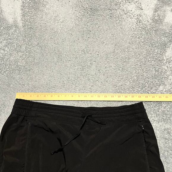 Athleta La Viva Capri Pant Womens 16 Tall Stretch Zip Pockets Straight Black - Picture 8 of 10